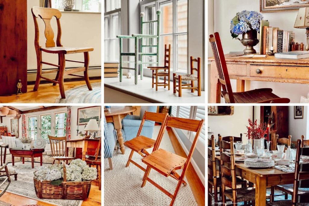 Antique Chair Styles: Decorating Ideas for Old Wooden Chairs