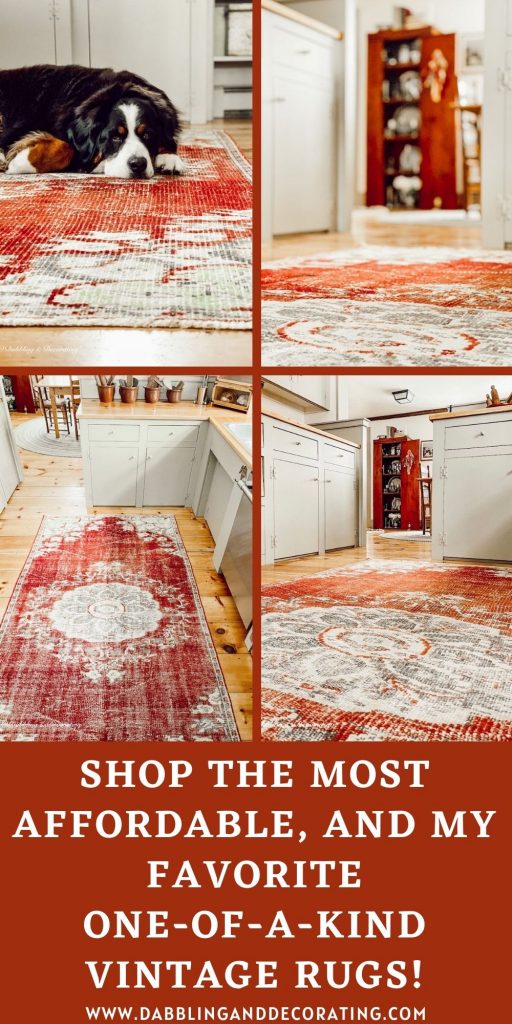 SHOP THE MOST AFFORDABLE AND MY FAVORITE ONE-OF-A-KIND VINTAGE RUGS!