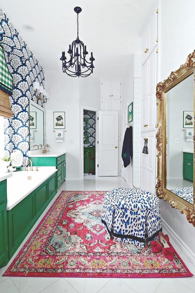 Green Bathroom