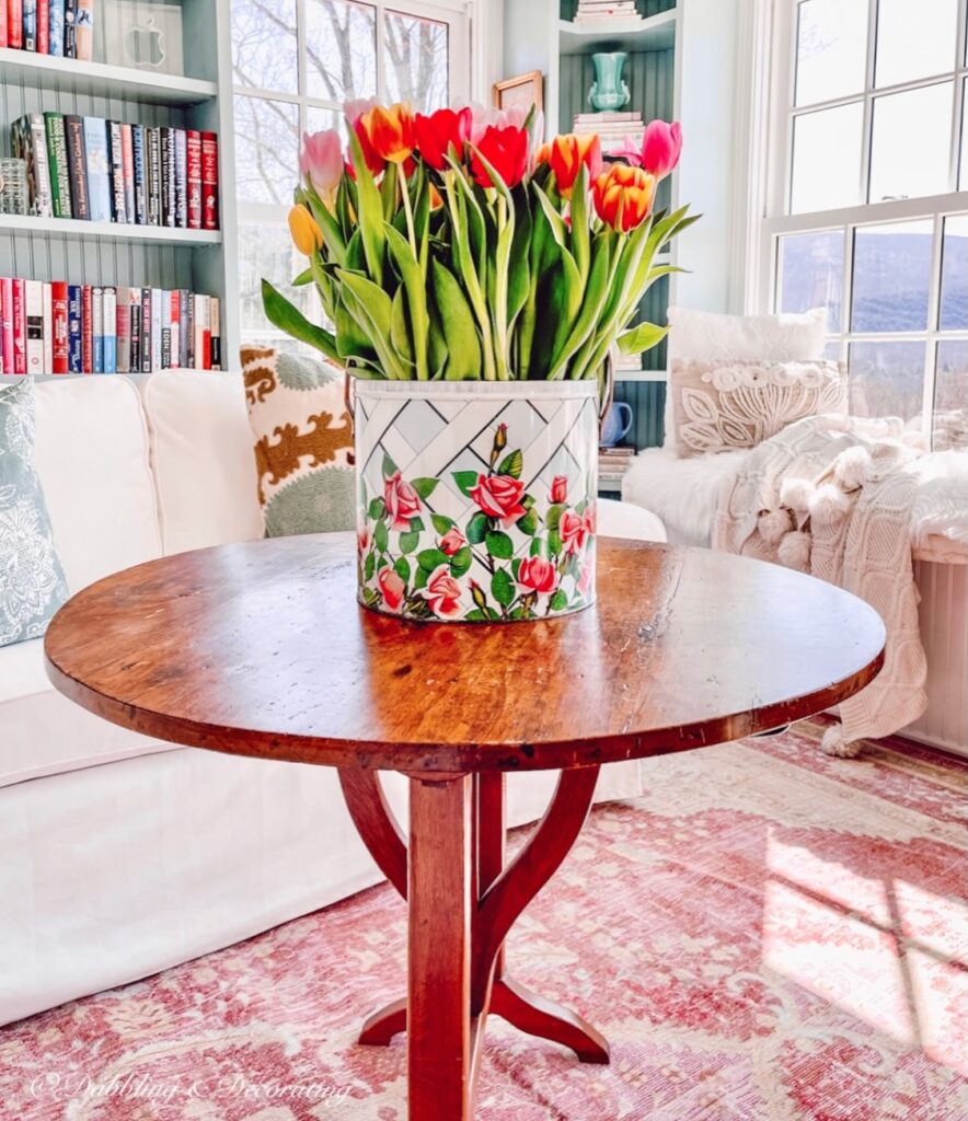 Bucket of Tulips