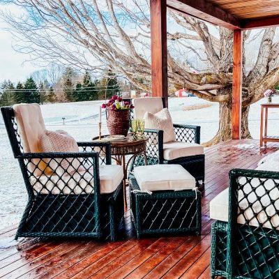 How To Create An Inviting Front Porch with Wicker Furniture