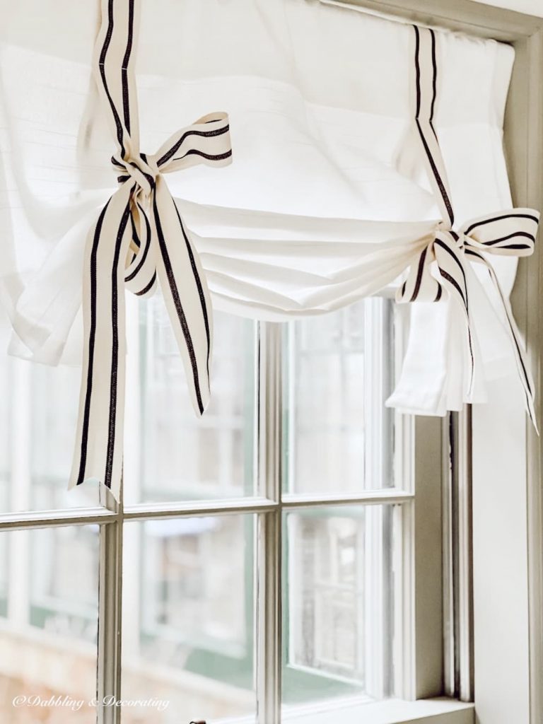 How to Fold and Hang Tie Up Valance Curtains