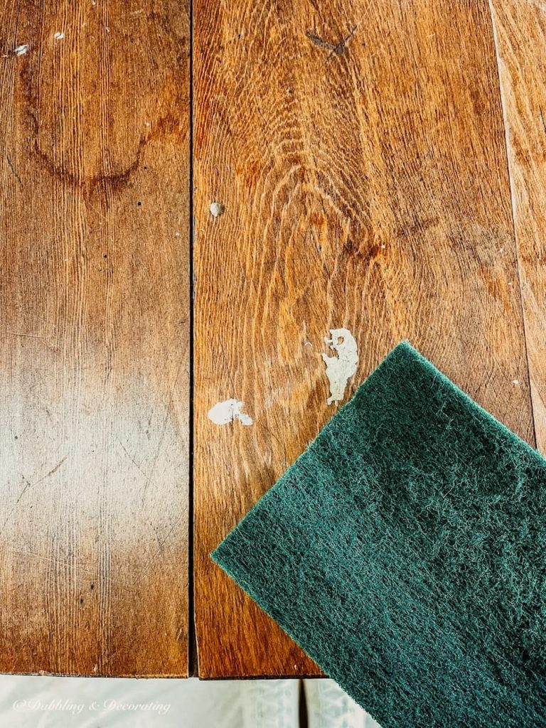 How To Refinish a Wood Table in 1 Hour