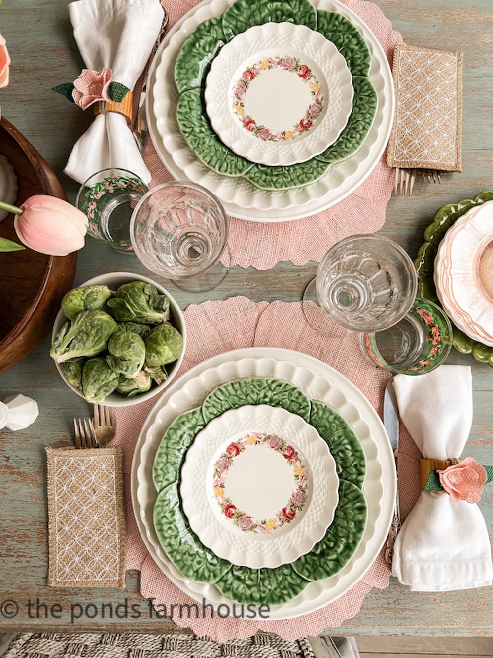 Spring Table Setting