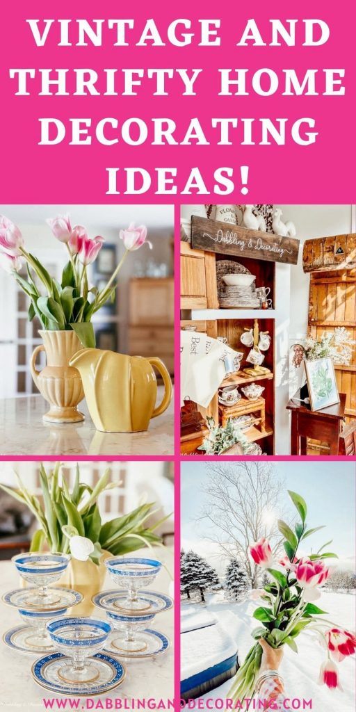 Vintage and Thrifty Home Decorating Ideas