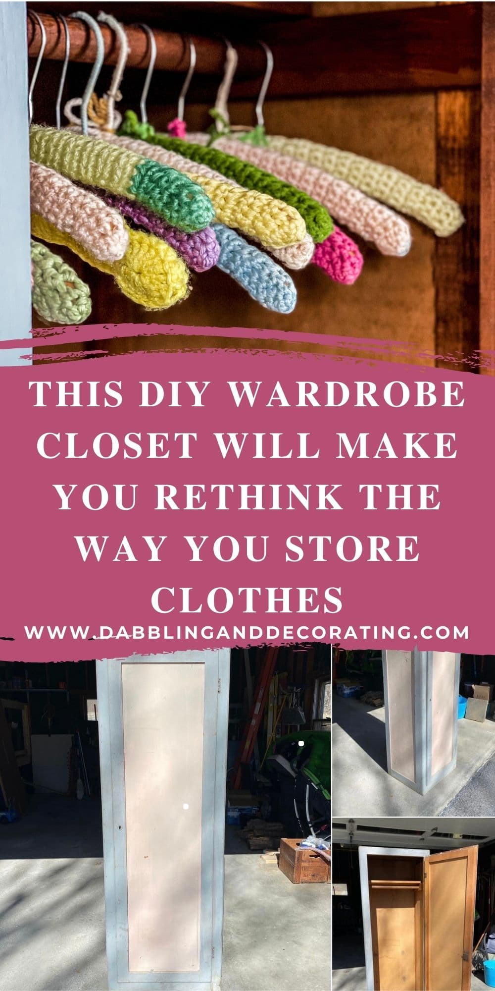 This DIY Wardrobe Closet Will Make You Rethink the Way You Store Clothes