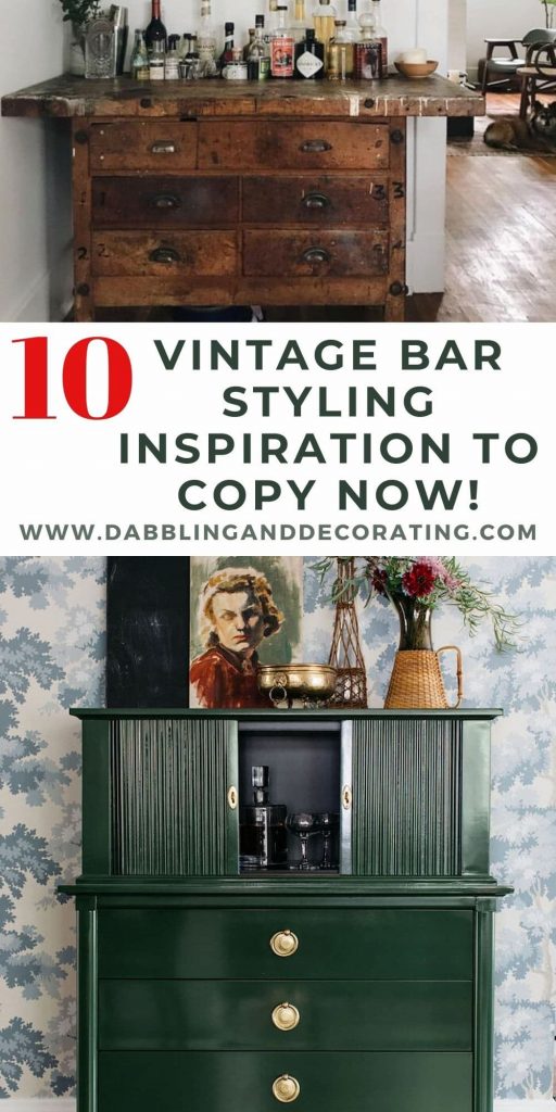 10 Vintage Bar Styling Inspiration to Copy Now