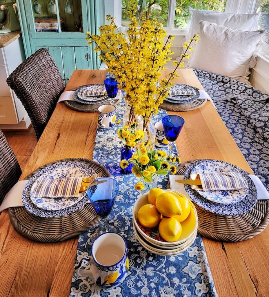 Spring Table Setting