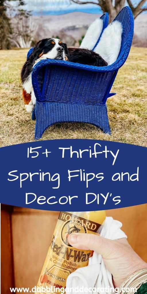15+ Thrifty Spring Flips and Decor DIY's