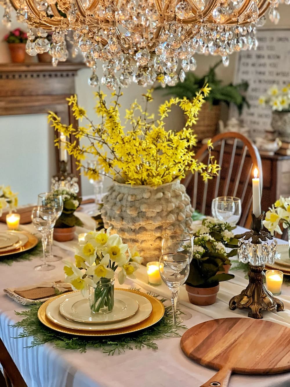 Spring Table Setting