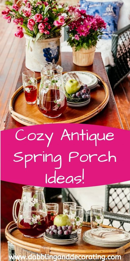 Cozy Antique Spring Porch Ideas