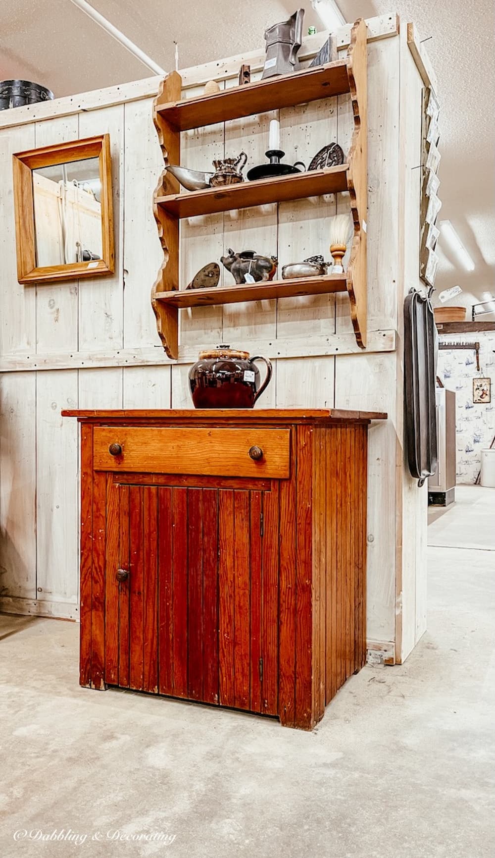 Vintage Table in Antique store