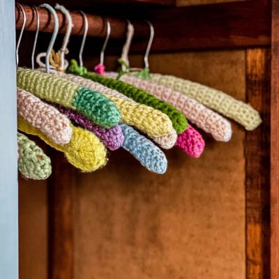 Crochet Clothes Hangers