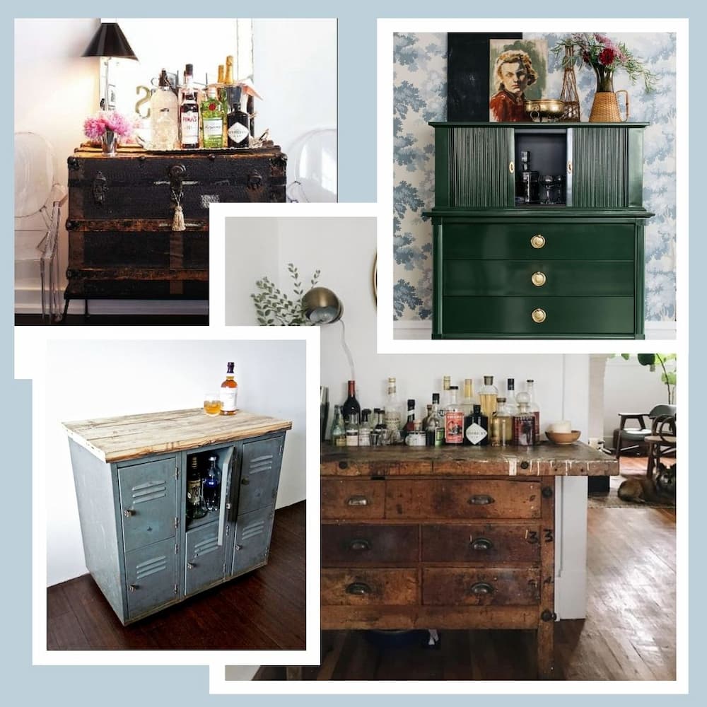 Vintage Bar Styling Inspiration to Copy Now