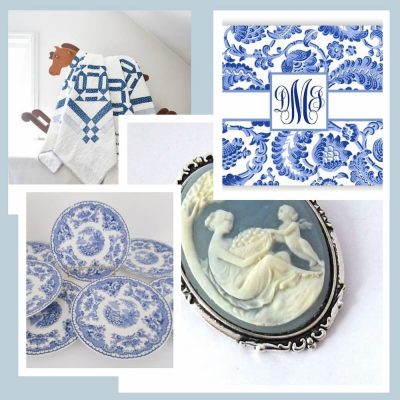 75+ Blue and White Vintage Gift Ideas for Women
