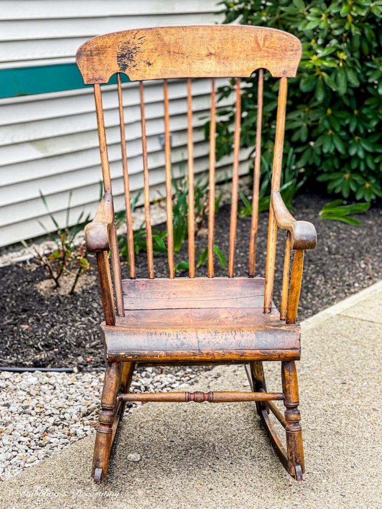 Vintage Boston Rocker Chair