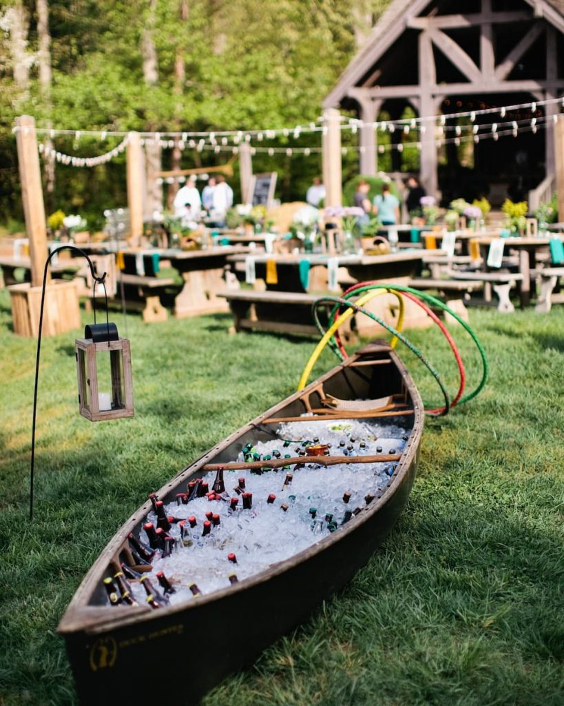 Canoe Beverage Station