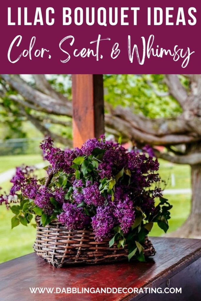 Lilac Bouquet Ideas, Color, Scent, & Whimsy