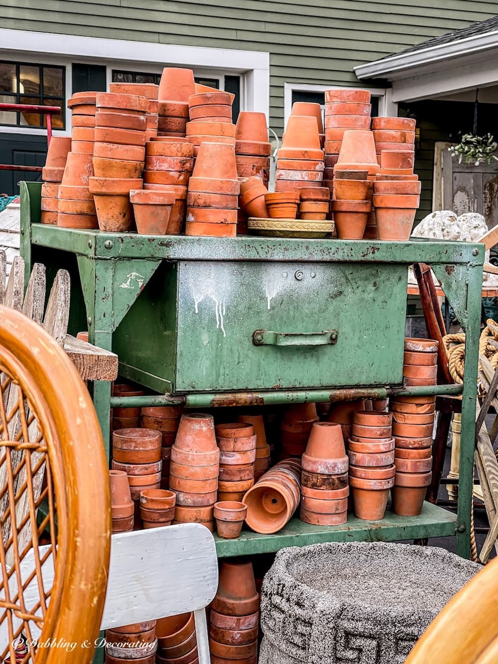 Terracotta Pots at Sage Farms Antiques