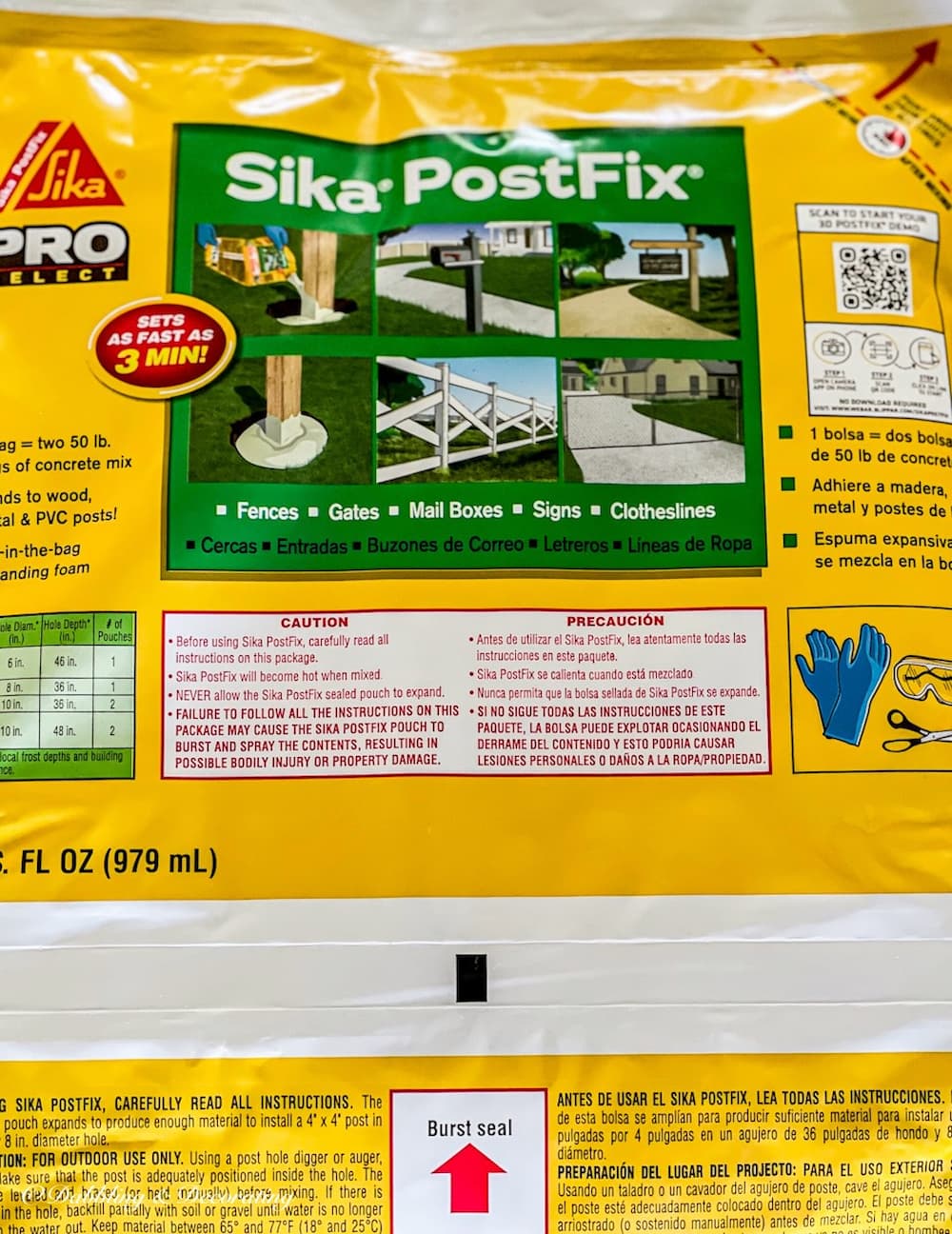 Sika Post Fix cement