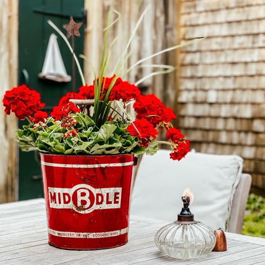 7 Old Galvanized Bucket Planter Ideas