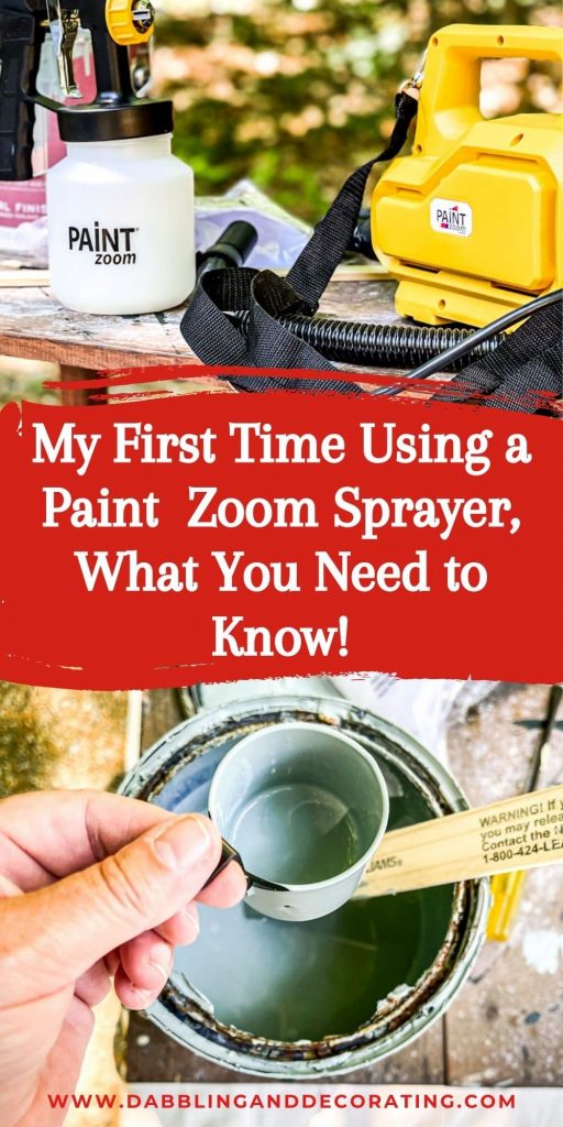 My First Time Using a Paint Sprayer, What You Need to Know