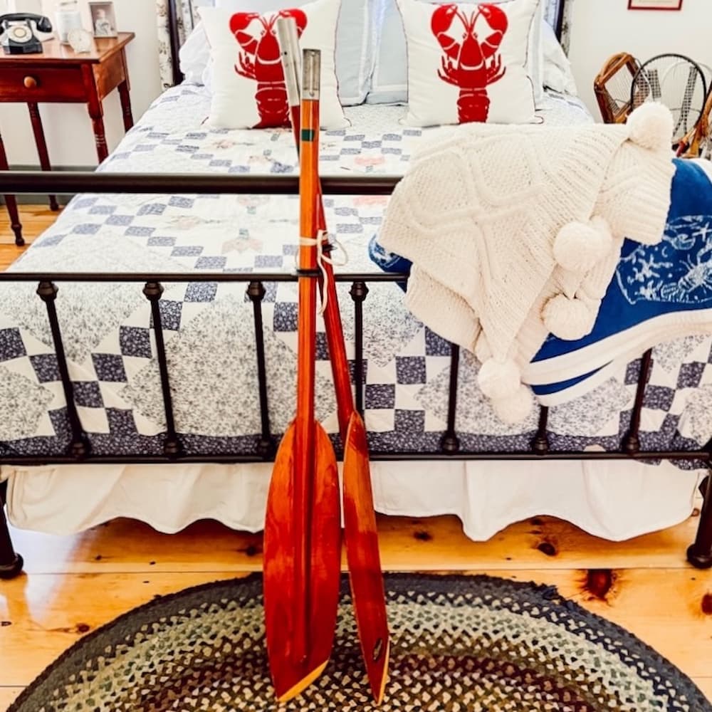 Small Cottage Guest Bedroom, Vintage and Delightful