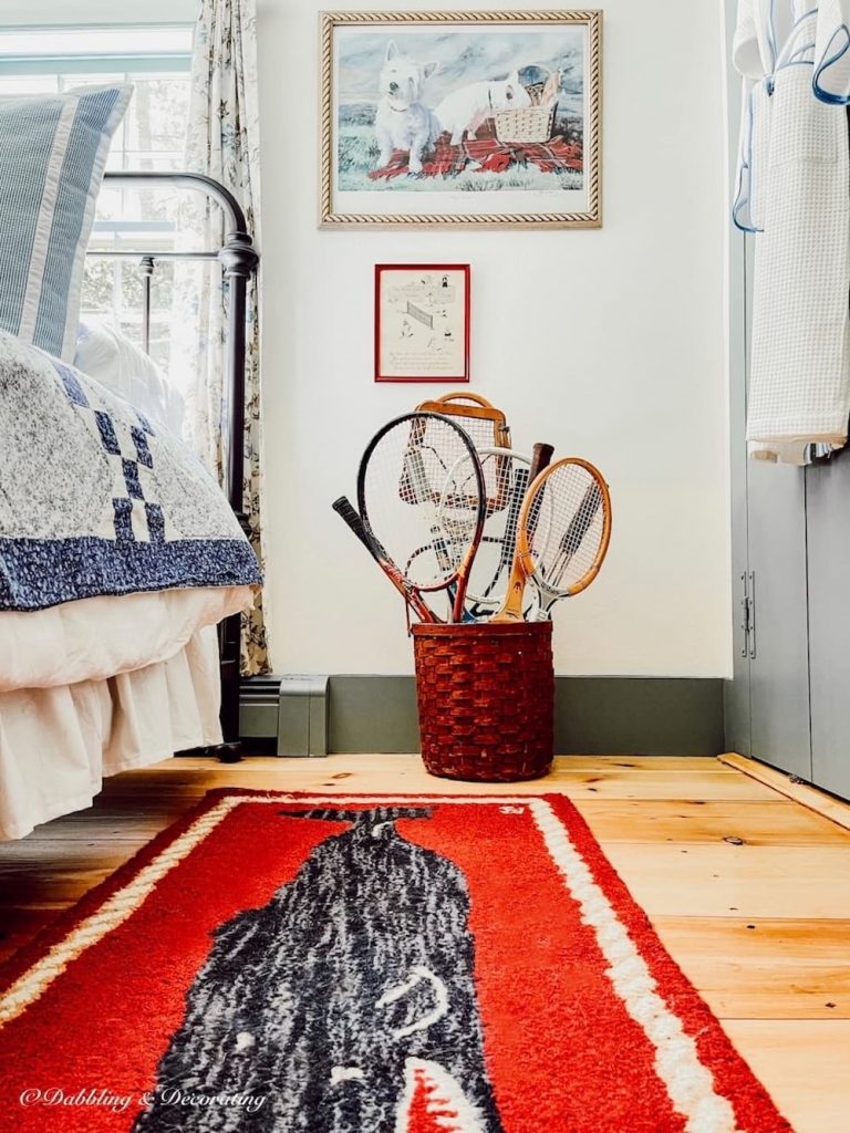 Small Cottage Guest Bedroom, Vintage and Delightful