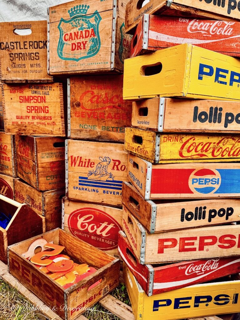 Vintage Pepsi Crates