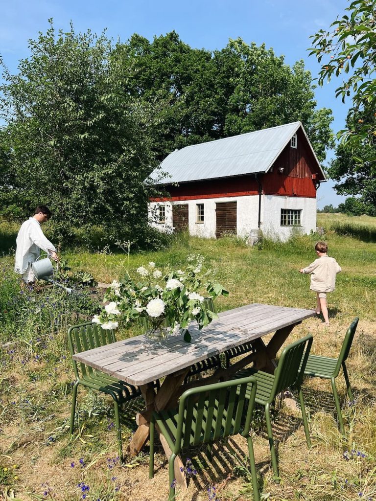 Dreamy Scandinavian Summer Cottage with children.