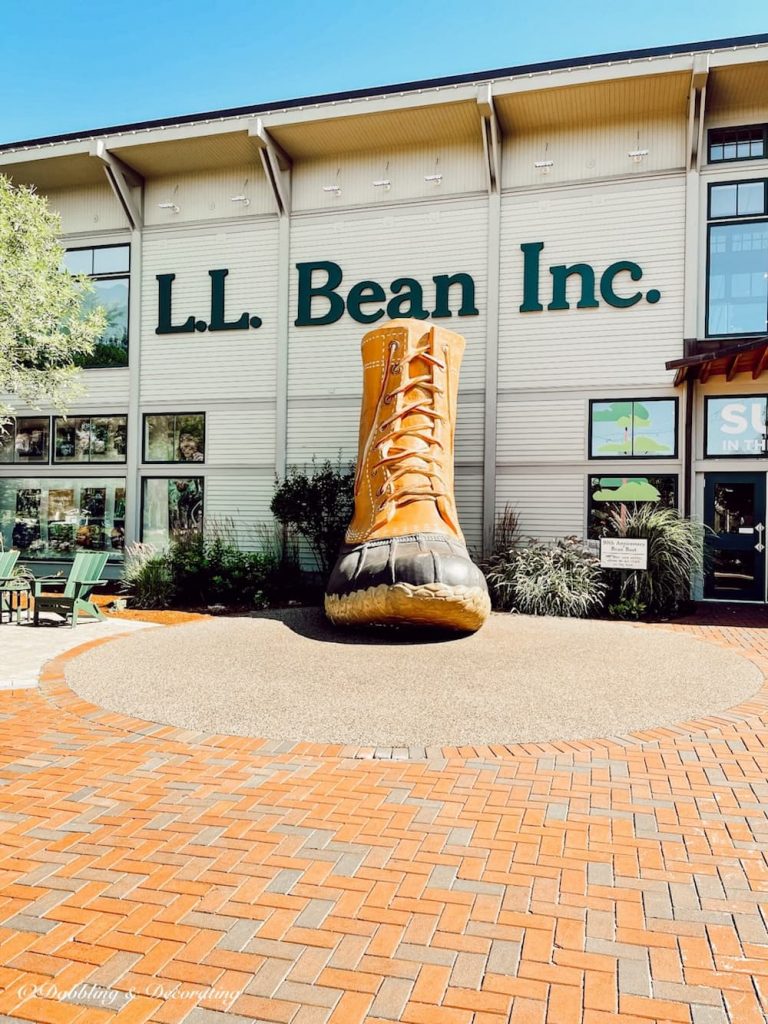 L.L. Bean Store in Down East Maine to find the best gifts from Maine.