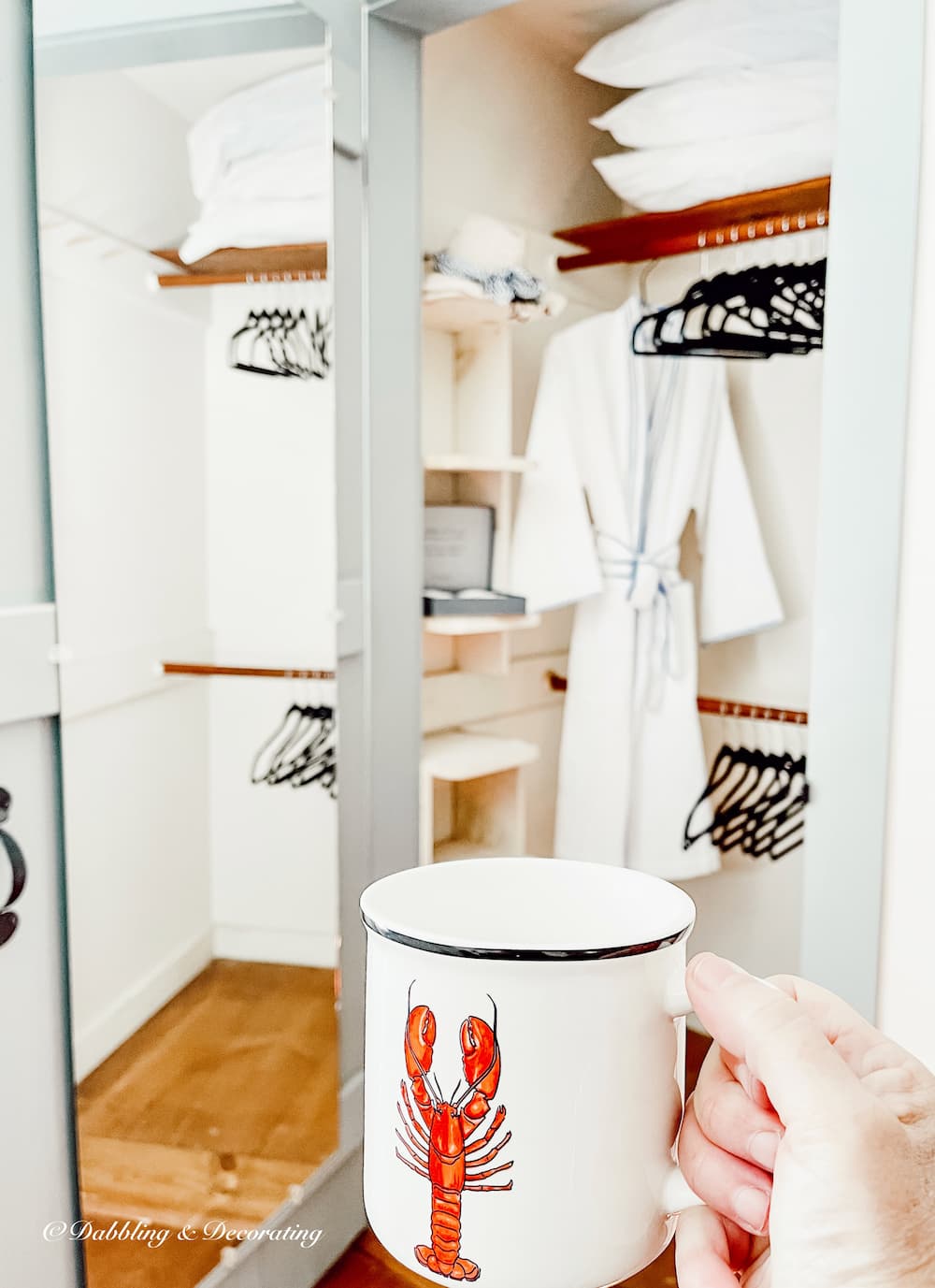 lobster coffee mug