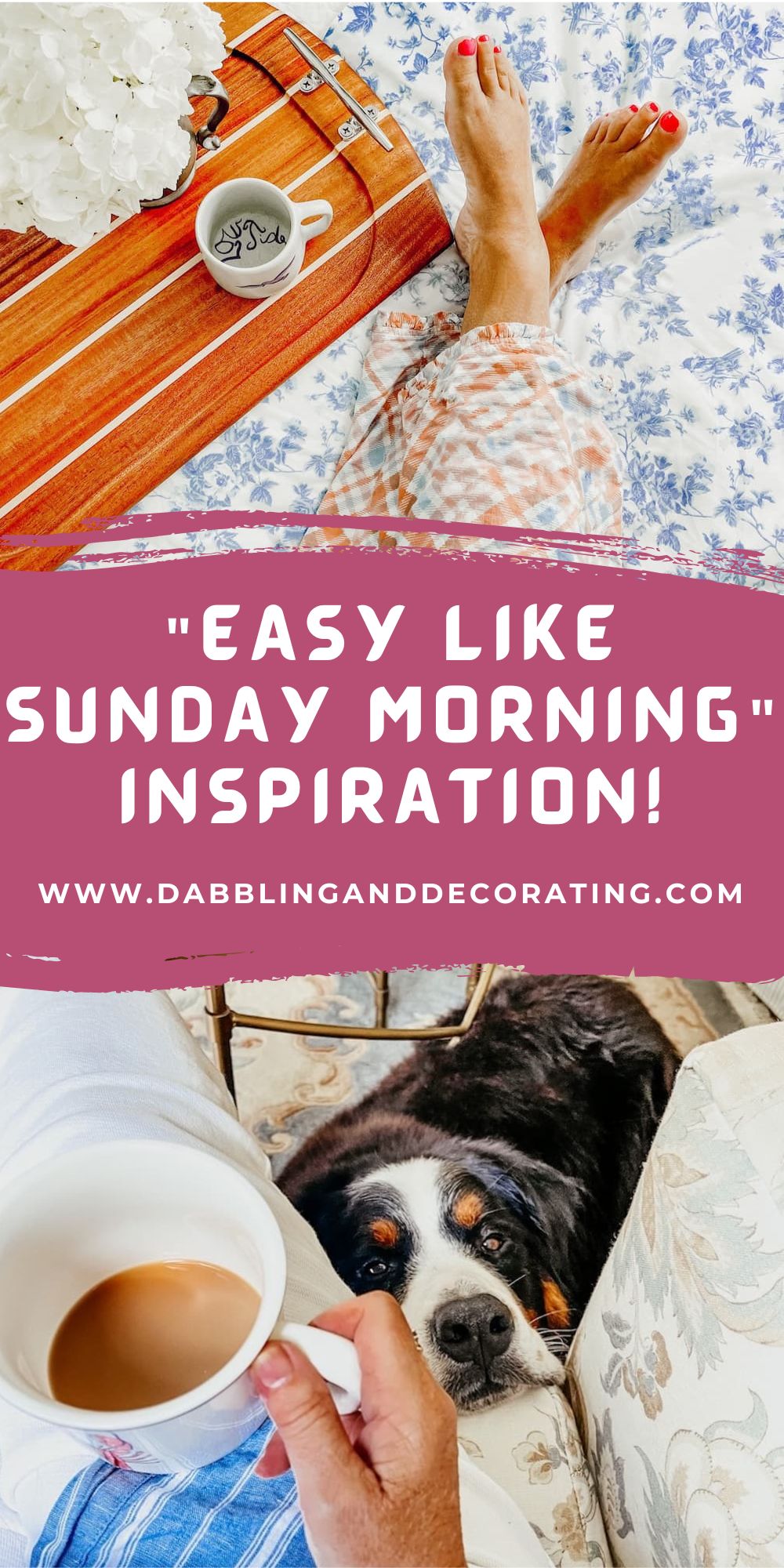 "Easy Like Sunday Morning" Inspiration!