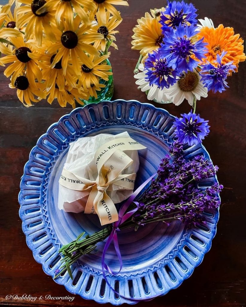 Just 4 Blue Dishes on the 4th of July