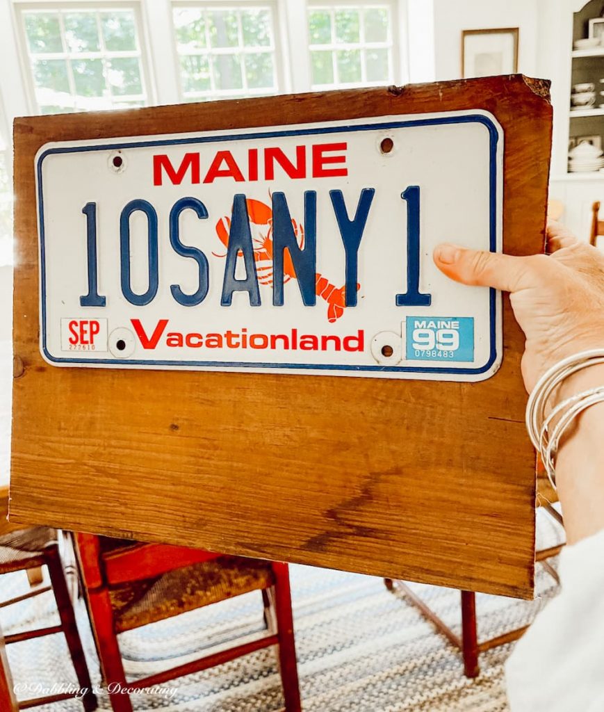 Maine Vanity License Plate for License Plate DIY.