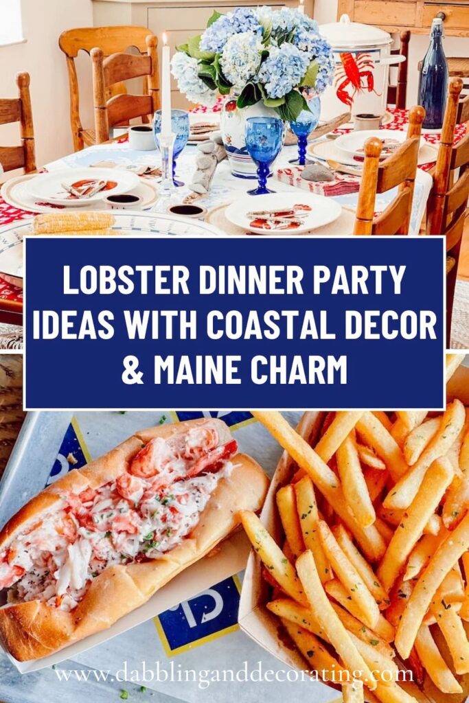 Lobster Dinner Party Ideas with Coastal Decor & Maine Charm 