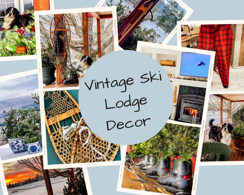 Vintage Ski Lodge Decor