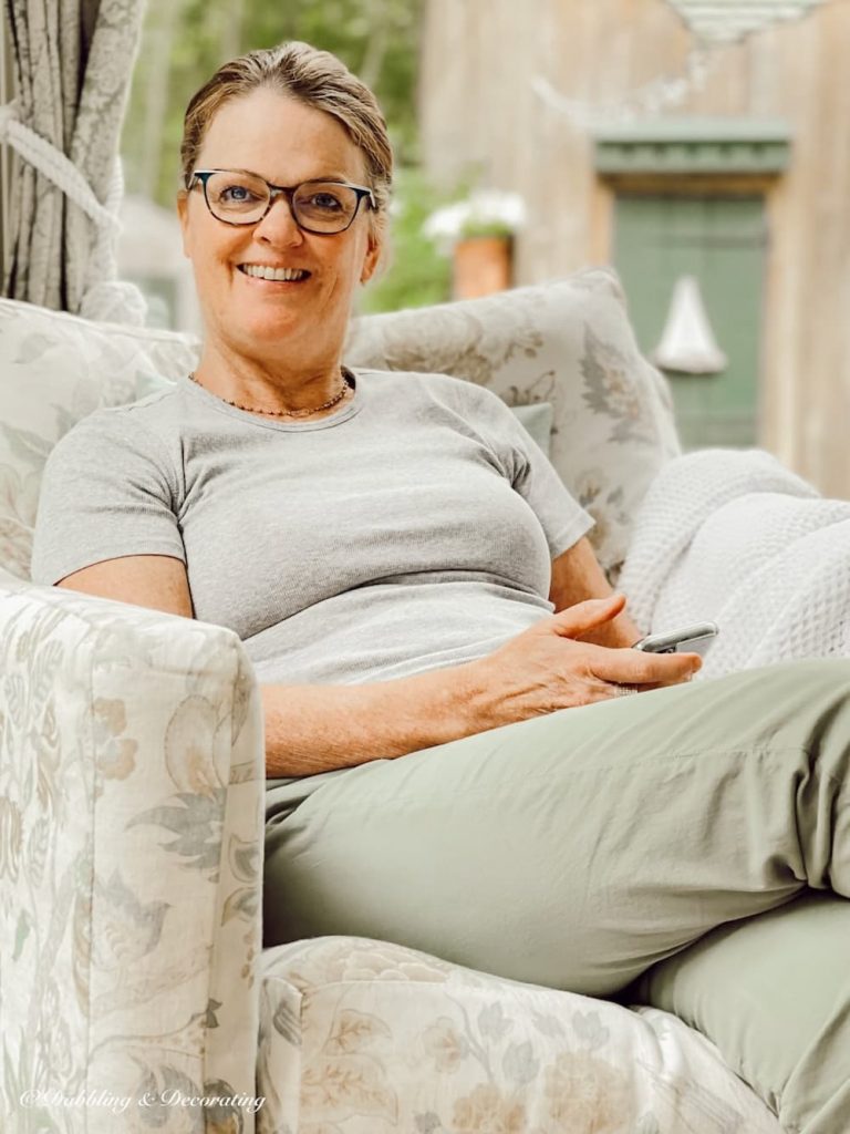 Woman in Chair