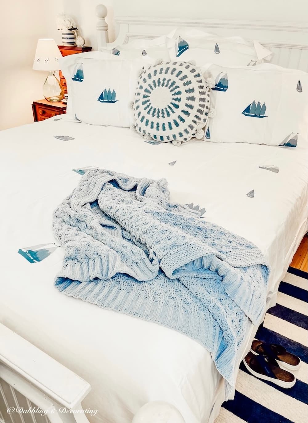 Beach House Decor 10+ Coastal Bedding Dabbling & Decorating