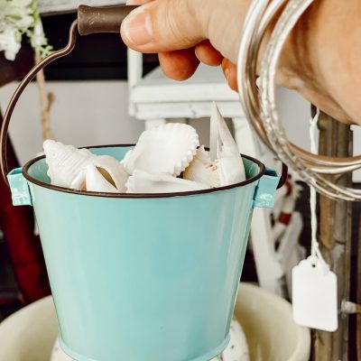 Coastal Vintage Decor Sun Washed and Sandy