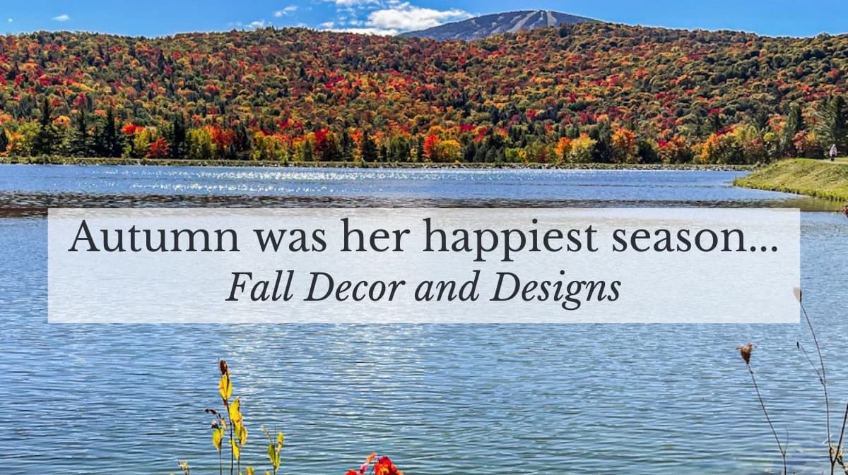 Fall Home Decor and Design