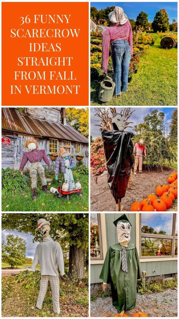 36 Funny Scarecrow Ideas Straight from Fall in Vermont