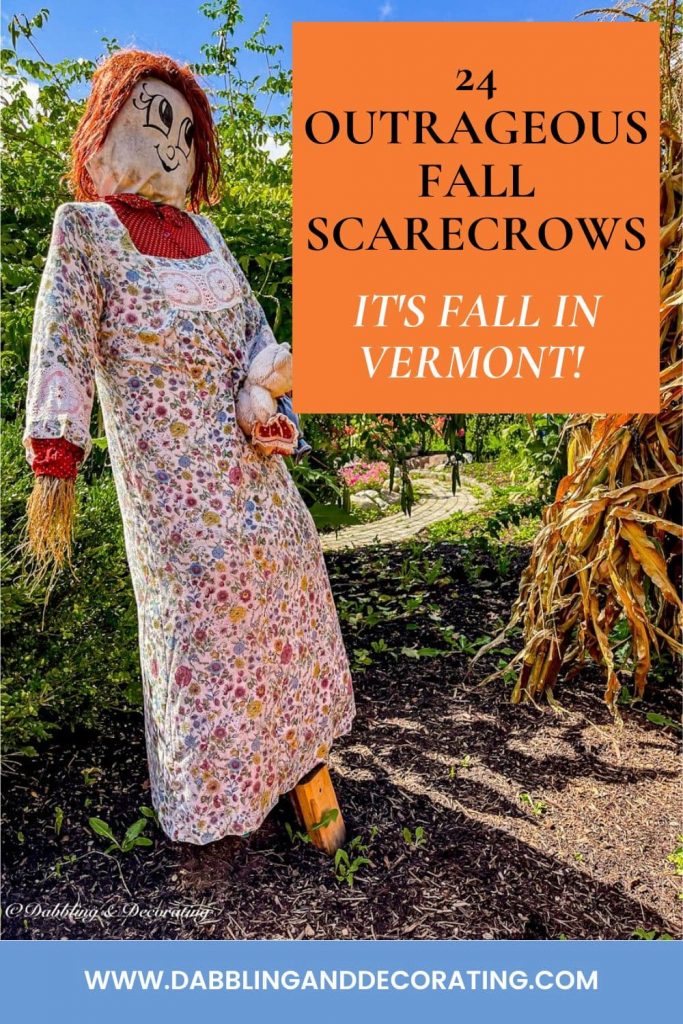 24 Best Outrageous Scarecrows, It's Fall in Vermont