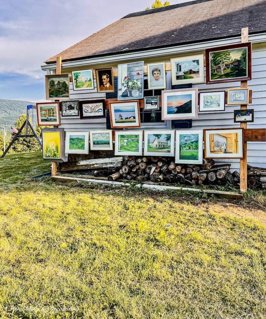 Wall of Paintings