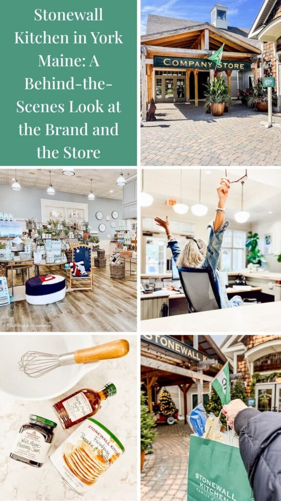 Stonewall Kitchen in York Maine: A Behind-the-Scenes Look at the Brand and the Store photo collage.