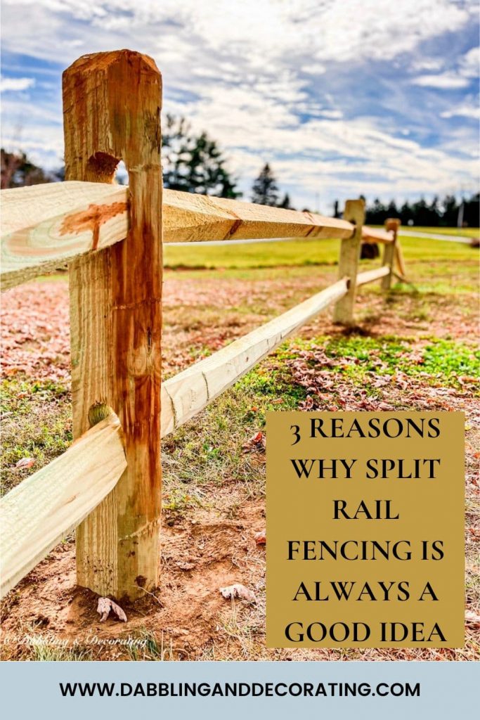 3 Reasons Why Split Rail Fencing is Always a Good Idea