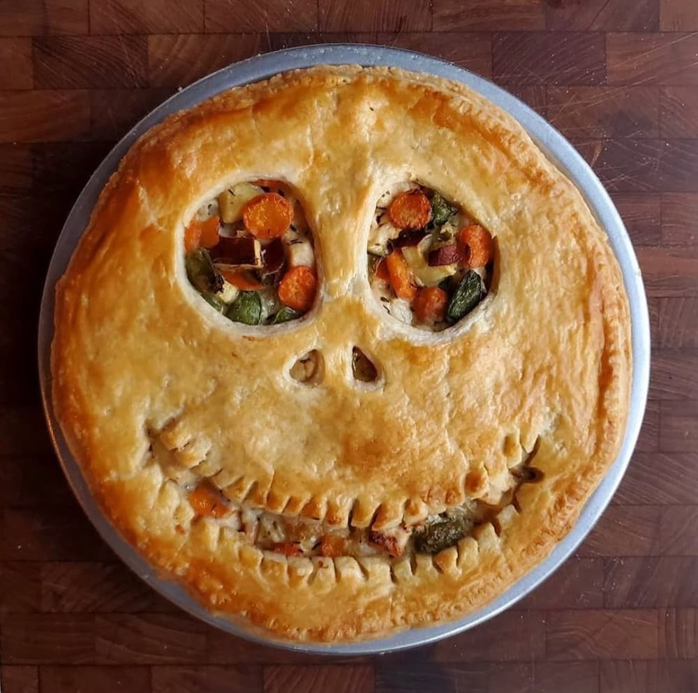 Spooky Pot Pie