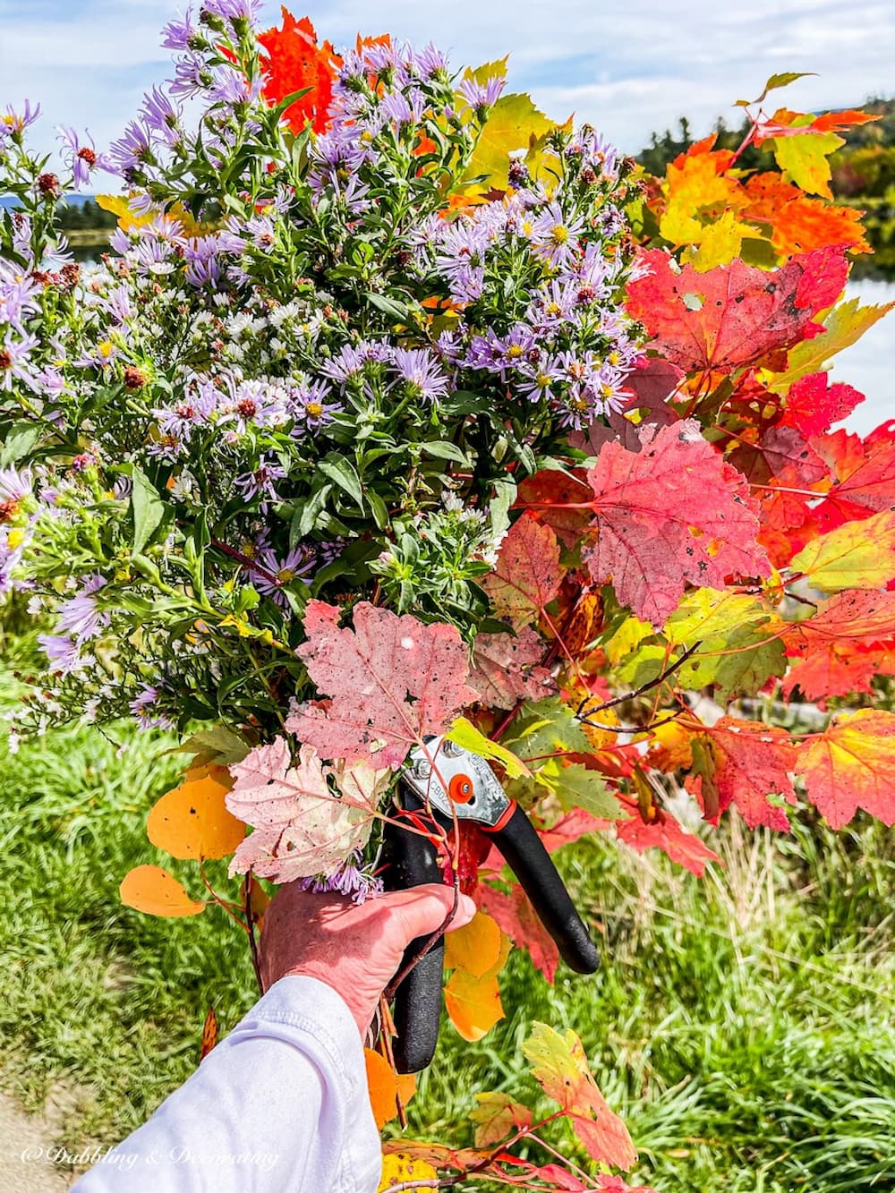 Vintage Fall Centerpiece in 5 Easy Steps