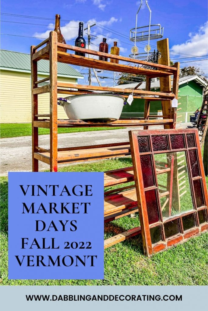 Vintage Market Days Fall 2022 Vermont