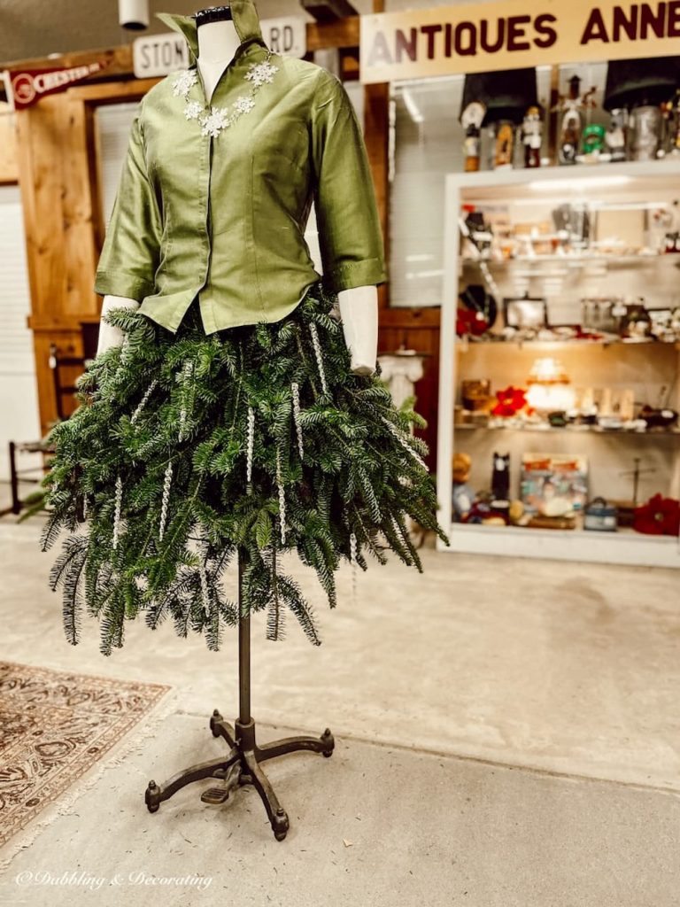 Evergreen Antique Dress Form
